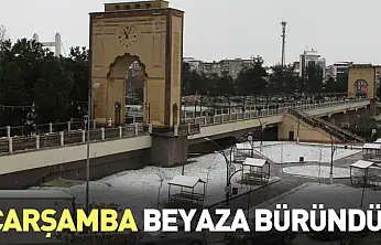 Çarşamba Beyaza Büründü