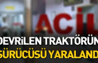 Çarşamba'da Traktör Devrildi: Sürücü Yaralandı