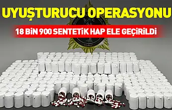 Çarşamba'da  uyuşturucu operasyonu! 18 bin 900 sentetik hap ele geçirildi