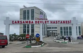 Çarşamba Devlet Hastanesinde 11 ayda 1,2 milyon muayene 2025'te rekor sayıda hizmet verildi
