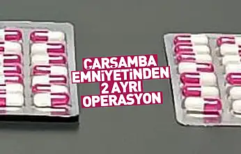 Çarşamba Emniyetinden 2 Ayrı Operasyon