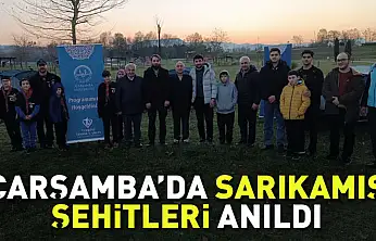 Çarşamba Müftülüğünden Sarıkamış Şehitlerini anma etkinliği