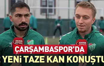 Yeşil-Beyazlılarda yeni takviyeler! İlk kez Haber Expres'e konuştular!