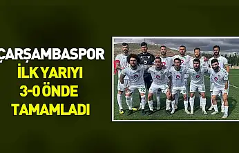 Çarşambaspor ilk yarıyı 3-0 önde tamamladı