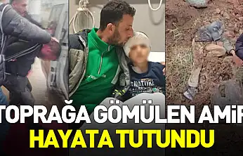 Dayısının Diri Diri Toprağa Gömdüğü Amir Hayata Tutundu
