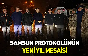 Doğan ve Tavlı 2026 yılını hizmet başında karşıladı