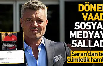 Dönercinin paylaşımına Sadettin Saran'dan dikkat çeken yorum