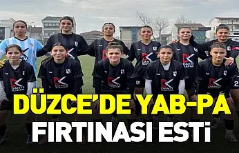 Düzce'de Yab-pa Fırtınası Esti