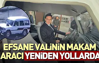 Efsane Valinin Makam Aracı Yeniden Yollarda