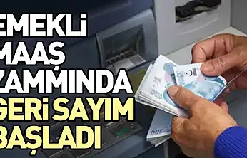 Emekli Maaş Zammında Geri Sayım Başladı