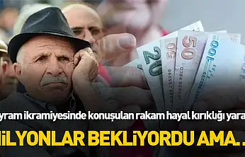 Emeklilerin gözü bayram ikramiyesinde