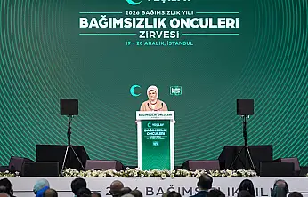 Emine Erdoğan: 2026'yı 'Bağımsızlık Yılı' ilan ediyoruz