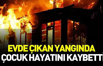 Evde çıkan yangında 3 çocuk hayatını kaybetti!