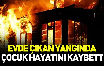 Evde çıkan yangında 3 çocuk hayatını kaybetti!