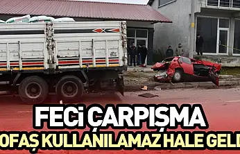Feci Çarpışma: Tofaş Kullanılamaz Hale Geldi