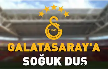 Galatasaray'a Soğuk Duş