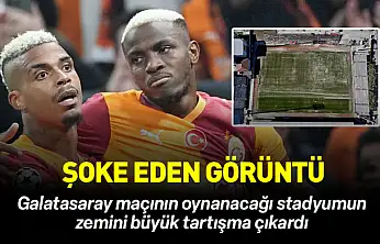 Galatasaraylıları isyan ettiren görüntü: Zeminin son hali şoke etti