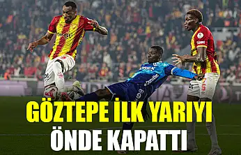 Göztepe İlk Yarıyı Önde Kapattı