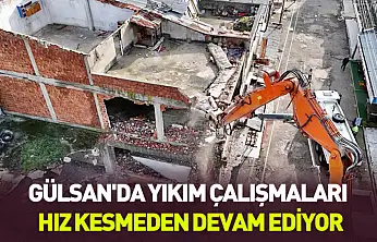 Gülsan'da çalışmalar hız kesmeden devam ediyor