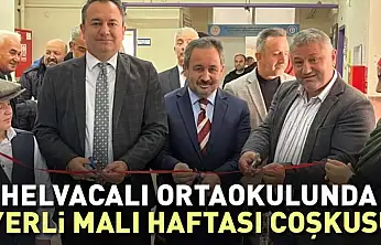 Helvacalı Ortaokulunda Yerli Malı Haftası Coşkusu