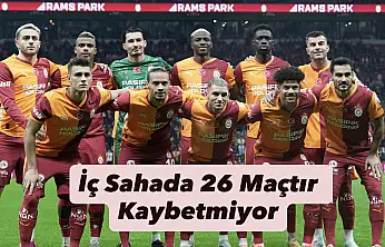 İç Sahada 26 Maçtır Kaybetmiyor