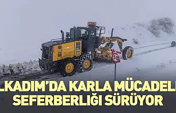İlkadım'da Karla Mücadele Seferberliği Sürüyor