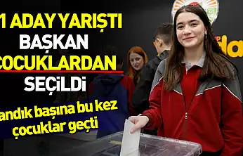 İlkadım'da seçimle oluşturulan Çocuk Meclisi genel kurulu yapıldı