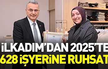 İlkadım'dan 2025'te 628 işyerine ruhsat