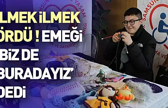 İlmek İlmek Ördü Emeği 'Biz de Buradayız' Dedi