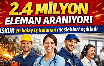 İŞKUR en kolay iş bulunan meslekleri açıkladı
