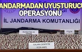 Jandarmadan Uyuşturucu Operasyonu