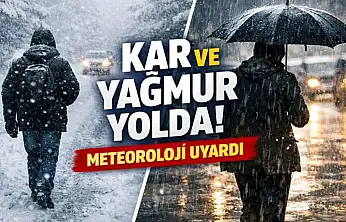 Kar ve yağmur yolda: Meteoroloji uyardı