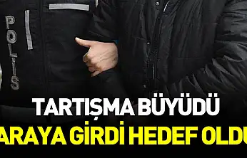 Kavgayı ayıran akrabasını tüfekle vurdu