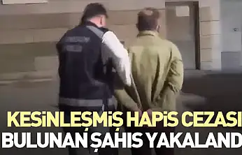 Kesinleşmiş Hapis Cezası Bulunan Şahıs Yakalandı