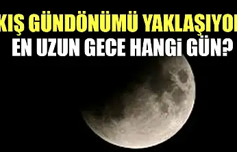 Kış Gündönümü Yaklaşıyor: En Uzun Gece Hangi Gün?