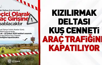 Kuş Cenneti için Önemli Karar! Trafiğe Kapatılıyor!