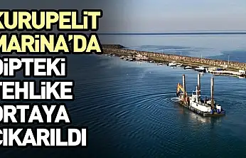 Kurupelit Marina'da Dipteki Tehlike Ortaya Çıkarıldı