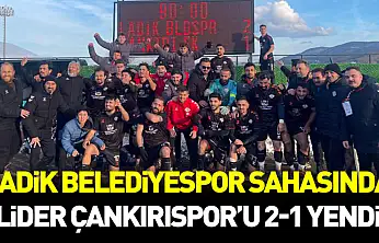 Ladik Belediyespor lideri devirdi