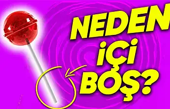 Lolipop çubuklarındaki deliklerin sırrı ortaya çıktı