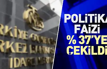 Merkez Bankası'ndan Faiz İndirimi: Politika Faizi Yüzde 37'ye Çekildi