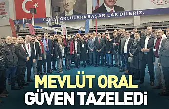 Mevlüt Oral güven tazeledi