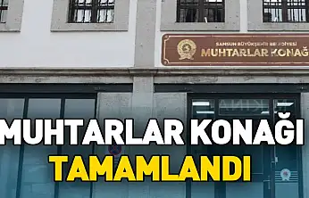 Başkan Doğan'ın Müjdesi Hayata Geçti: Muhtarlar Konağı Tamam