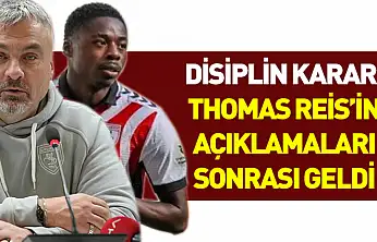 Musaba'ya disiplin kararı Thomas Reis'in açıklamaları sonrası geldi
