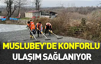Muslubey'de Konforlu Ulaşım Sağlanıyor