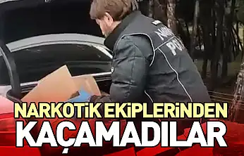 Narkotik Ekiplerinden Kaçamadılar