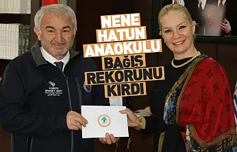 Nene Hatun Anaokulu bağış rekorunu kırdı