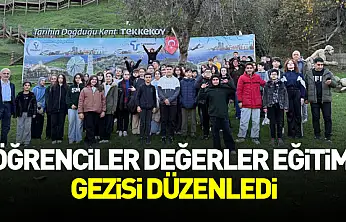 Öğrenciler değerler eğitimi gezisi düzenledi