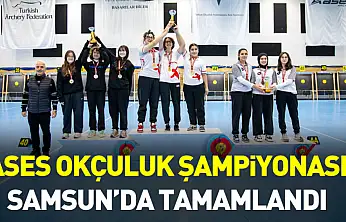 Okçulukta ASES 15 Yaş Altı Salon Türkiye Şampiyonası Samsun'da sona erdi