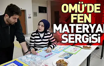 OMÜ'de Fen Materyal Sergisi