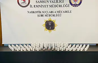 Polisten Sentetik Ecza Baskını